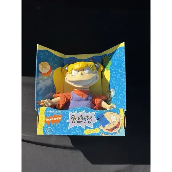 New Nickelodeon Rugrats Angelica Doll Toy 1997 Vintage Applause Rare